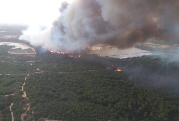 Erdőtűz pusztít Spanyolországban