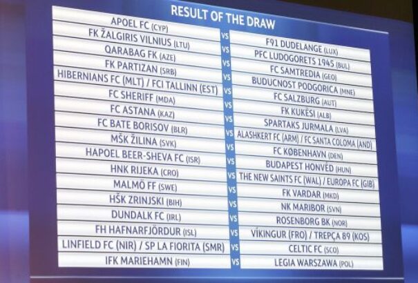 Kisorsolták a magyar és szlovák csapatok BL- és EL-ellenfeleit