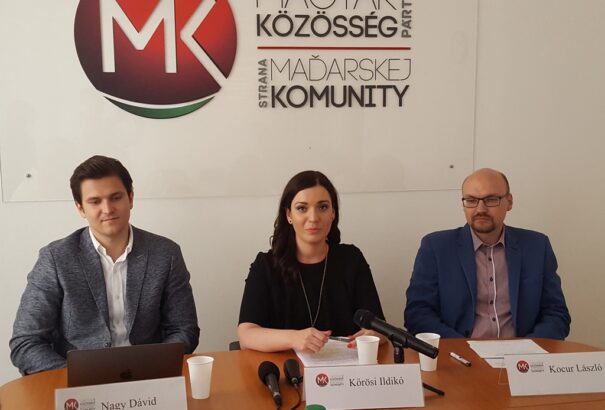MKP: A zászlótörvény és az önkormányzatok finanszírozása terén is rossz a szlovák jogszabály