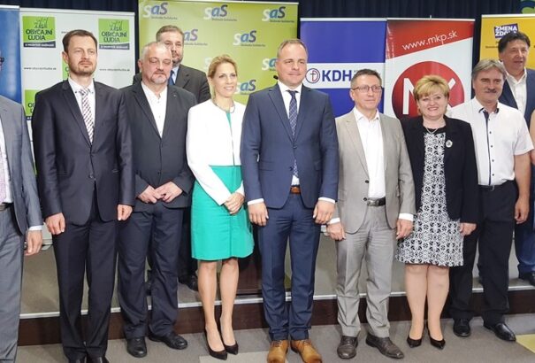 Megyei koalíció: Pozsonyban összeálltak a magyarok és a jobboldal