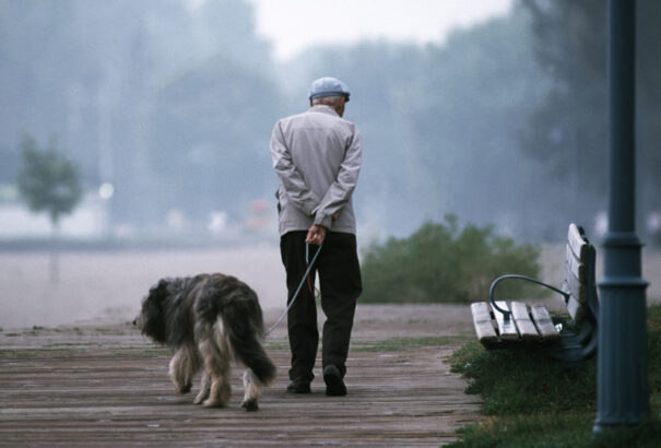 Az idősebb embereknek receptre kellene kutyát felírni, hogy többet mozogjanak