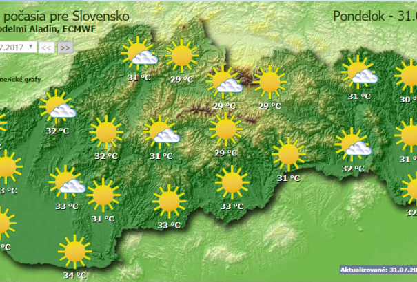 Időjárás: hőség jön a héten