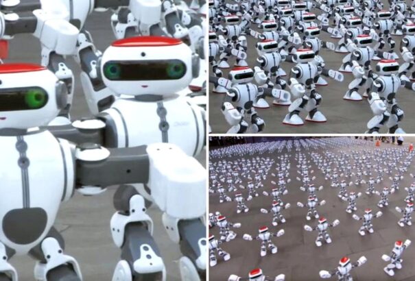 Videó: így táncol egyszerre 1069 robot