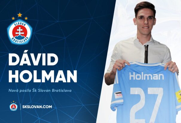 Holman Dávid a Slovanba igazolt