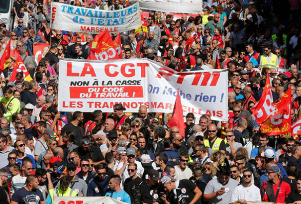 Tízezrek vonultak utcára a francia nagyvárosokban, hogy tiltakozzanak a munkajogi reform ellen