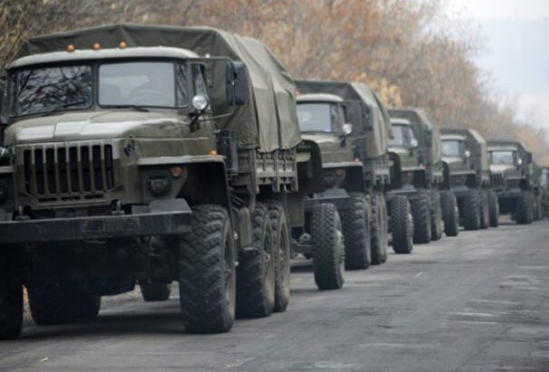 Ismét katonai konvojok haladnak keresztül Szlovákián