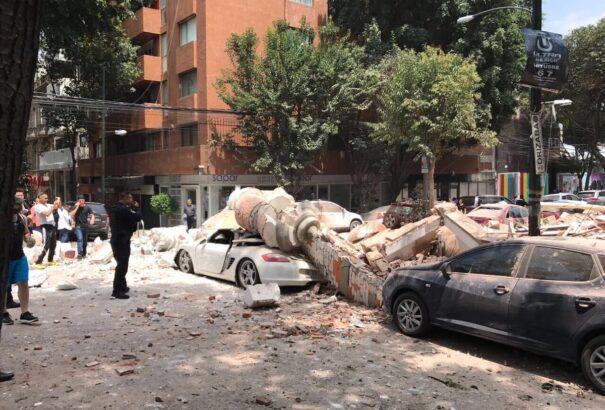 VIDEÓ: Újabb erős földrengés rázta meg Mexikót