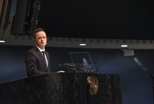 Szijjártó az ENSZ-közgyűlésen: Magyarország mindig kiáll a magyar közösségek mellett