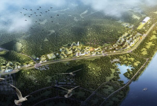 Kínában fog megépülni a jövő futurisztikus zöld városa