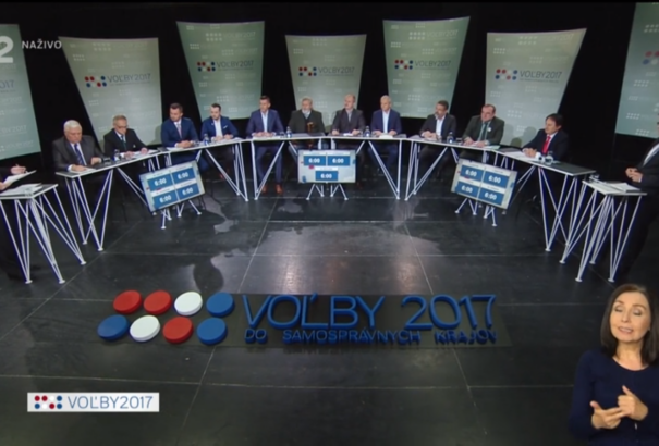 Élő adásban lépett vissza három Besztercebánya megyei elnökjelölt