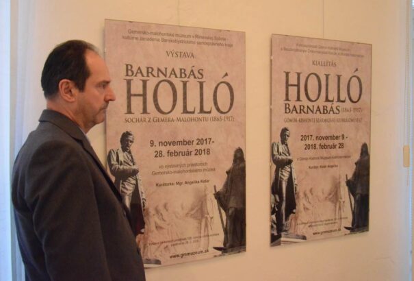 Holló Barnabás életrajzi kiállítása Rimaszombatban