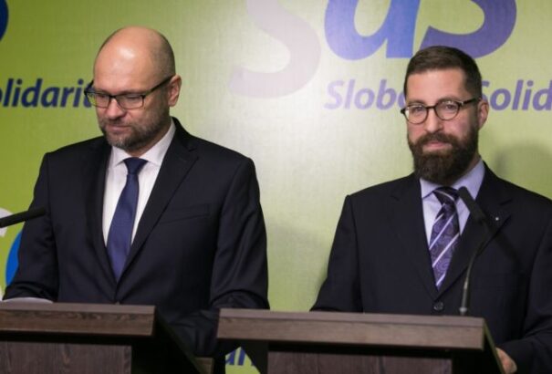 Richard Sulík: Láttam, hogy Poliačik szenved az SaS-ben