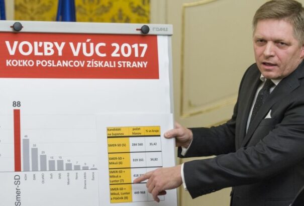 Fico elégedett a megyei választások eredményével. Hiányzik neki Dzurinda és Mikloš