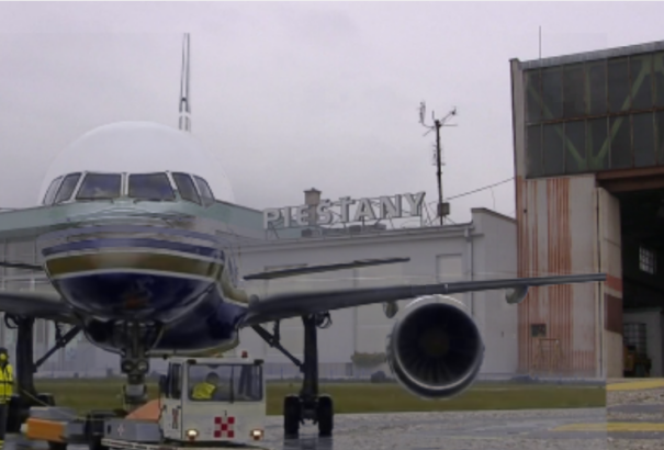 Lemondott a pöstyéni reptér igazgatótanácsa