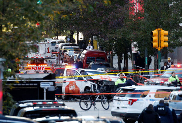 Gázolásos terrortámadás volt New Yorkban: nyolcan meghaltak, többen megsebesültek