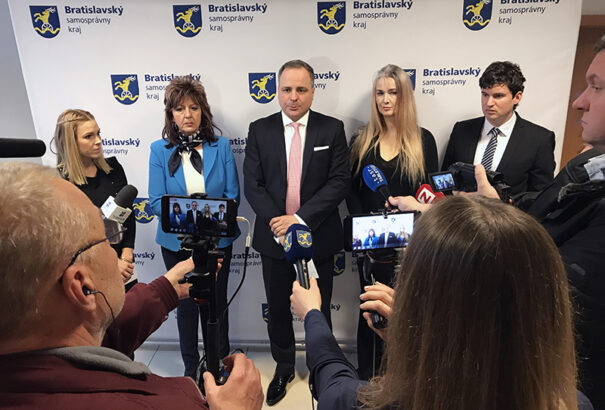 Pozsony megye: Drobának három alelnöke lesz