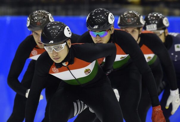 Rövidpályás gyorskorcsolya Eb – A magyar női váltó ezüst-, a férfi bronzérmes