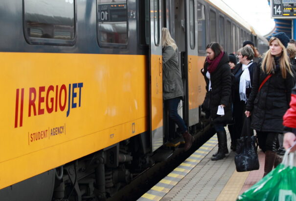 Több lesz a férőhely a RegioJet Pozsony-Komárom közti járatain – jönnek az új szerelvények