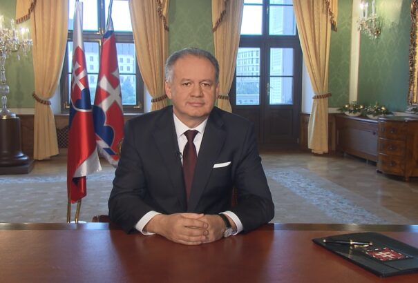 Andrej Kiska: Boldog új évet!