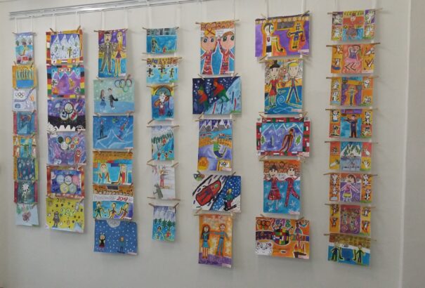 Rajzkiállítás az olimpia jegyében Ipolyságon és környékén