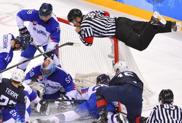 Phjongcshang 2018: Az amerikai jégkorongozók legyőzték a szlovákokat