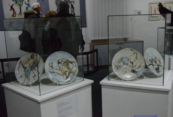 Salvador Dalí alkotásai a losonci Nógrádi Múzeum és Galéria termeiben