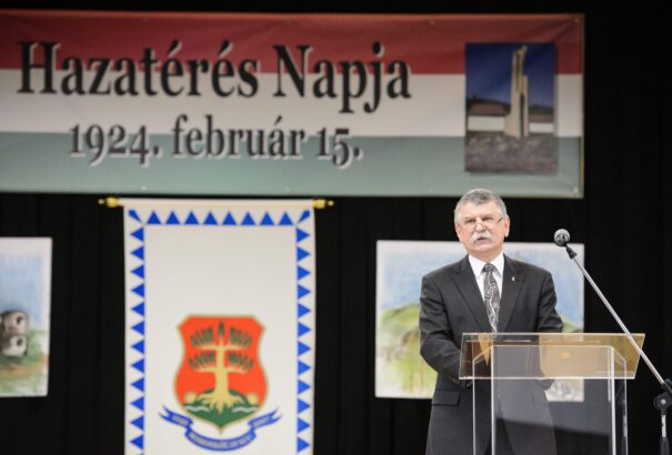 Kövér László: soha ne feledjük az elcsatolt településeket!
