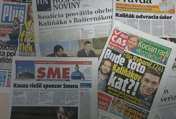 Média-körkép: a legolvasottabb országos napilap továbbra is Nový Čas. Az Új Szó hanyatló trendje folytatódik