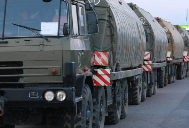 Újabb katonai konvoj halad át Szlovákián