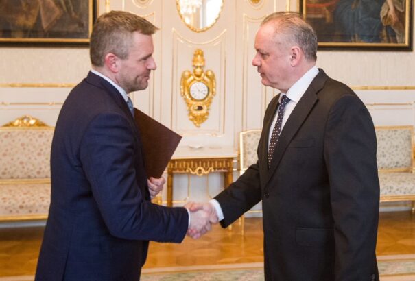 Andrej Kiska kinevezte Szlovákia új kormányfőjét, Peter Pellegrinit