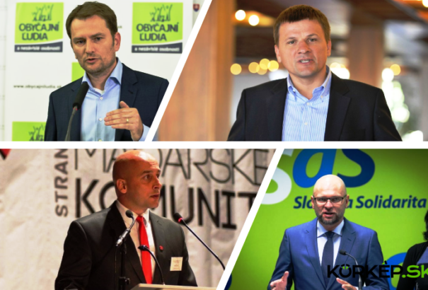 A Körkép.sk kérdez, Richard Sulík, Igor Matovič és Alojz Hlina válaszol