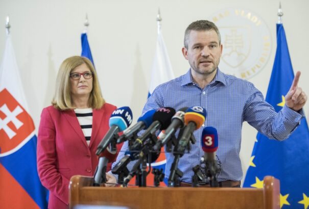 Pellegrini a tüntetőket kritizálja: Ez nem tisztességes Szlovákia