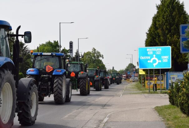 Ilyen volt a csallóközi gazdatüntetés – Képek, videó