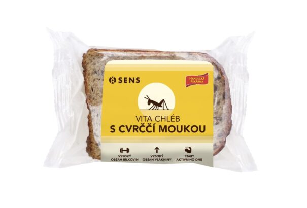 Csehországban már hódít a tücsöklisztből készült kenyér