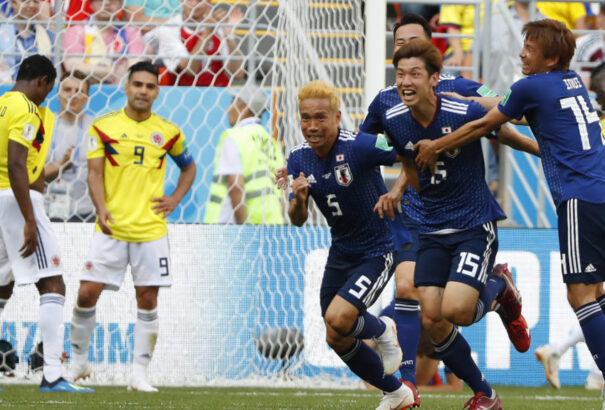 Foci-vb: Japán visszavágott Kolumbiának a brazíliai vereségért