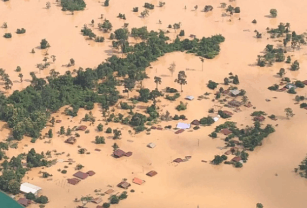 Átszakadt egy vízerőmű gátja Laoszban. Több százan eltűntek