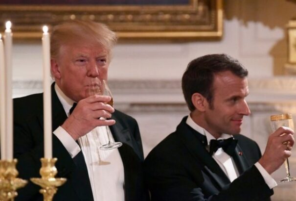 Macron: Trump nem fenyegetett azzal, hogy kilépteti az Egyesült Államokat a NATO-ból