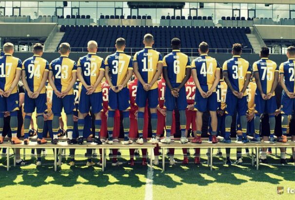 Útban Minszk felé – Ma már a fehéroroszoknál edzenek a sárga-kékek