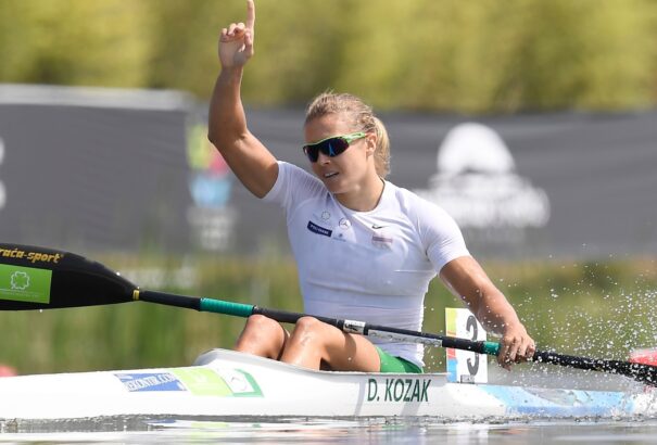 Kajak-kenu vb: három magyar arany, Kozák Danuta duplázott