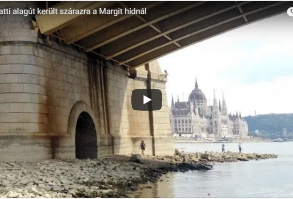 Víz alatti alagút vált átjárhatóvá a Margit hídnál