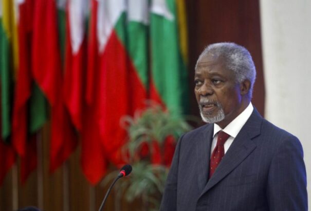 Elhunyt Kofi Annan, volt ENSZ-főtitkár