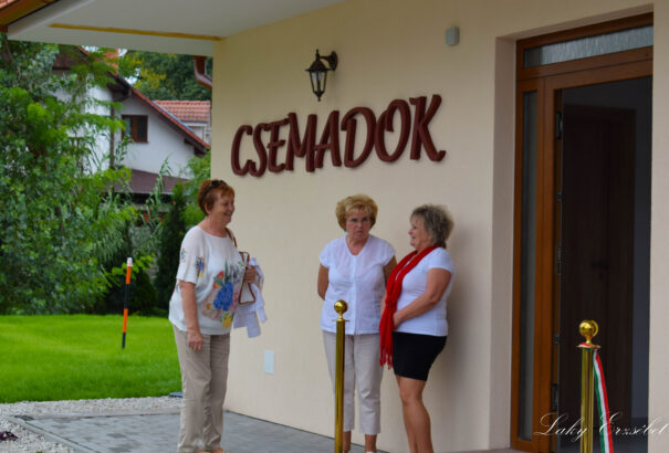 A Csilizpatak partját immár Csemadok-ház ékesíti