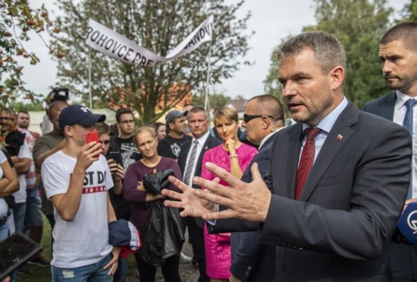 Pellegrini Nagyszarván: Nem fogom tolerálni, hogy a gyerekek ne tudjanak szlovák anyanyelvükön tanulni