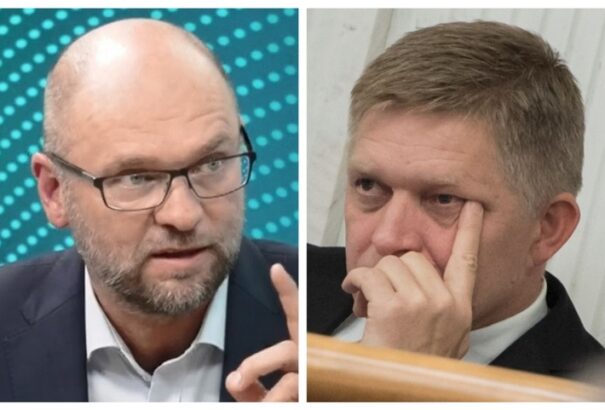 Régen látott, valódi vitában csapott össze Sulík és Fico. Ingyen vonatok és az adóterhek voltak a fő témák