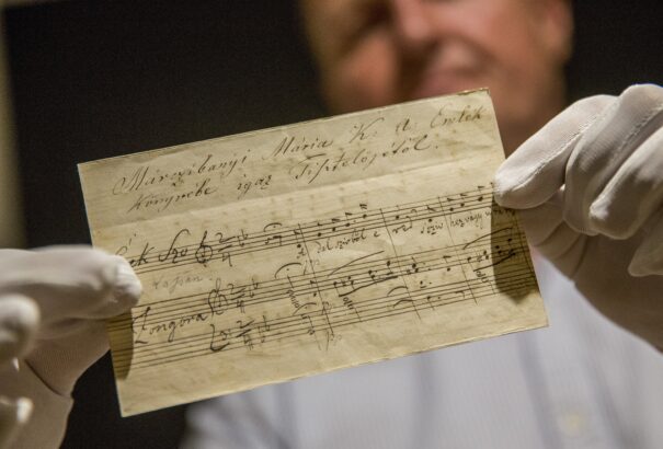 Erkel-kézirat került a gyulai Erkel Ferenc Múzeum tulajdonába