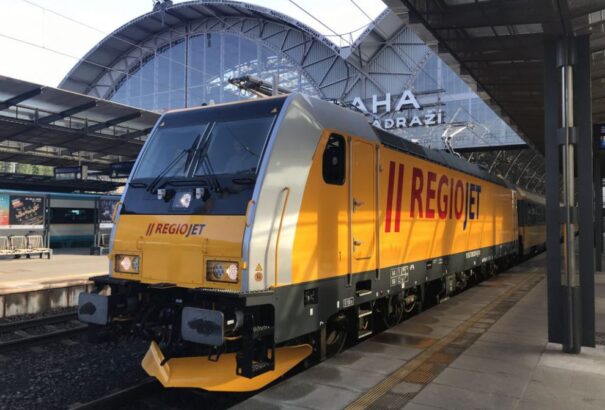 Mától új vonatot indított a RegioJet a Pozsony–Prága vonalon