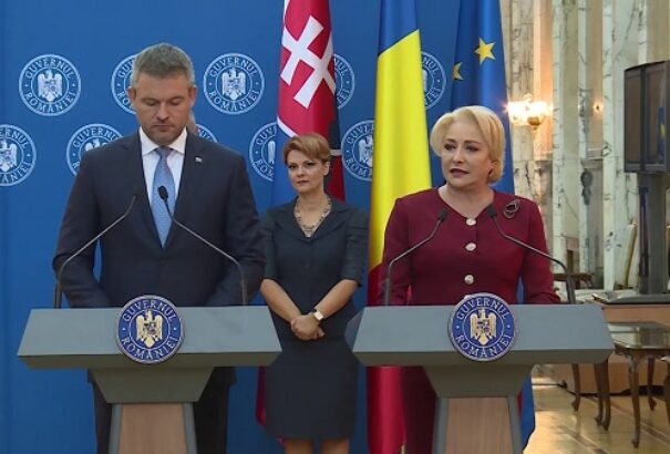 Pellegrini Bukarestben: Szlovákia támogatja Románia felvételét a schengeni övezetbe