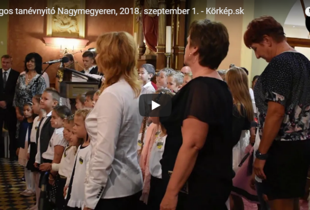 Ilyen volt az országos tanévnyitó Nagymegyeren – Videóösszefoglaló