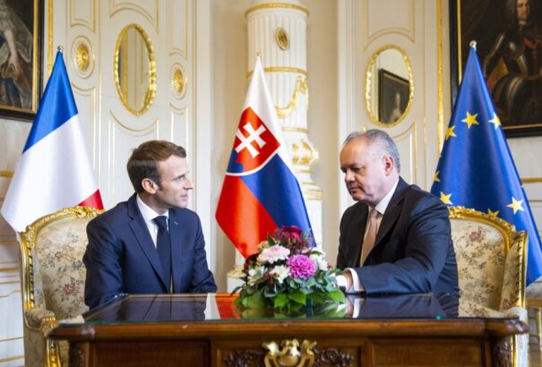 Macron–Kiska találkozó: Szlovákia Európa magját képezi még akkor is, ha sokan nem így vélekednek róla
