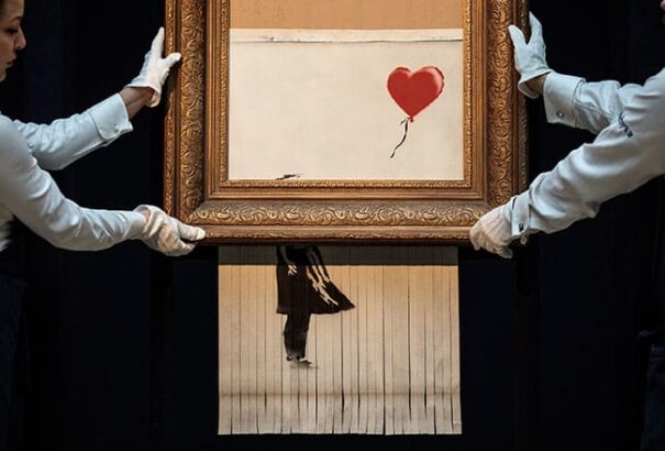 Banksy önmegsemmisítő festménye meghódítja a világot